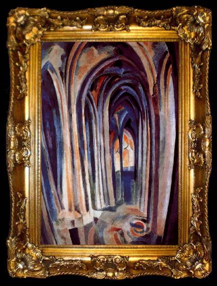 framed  Delaunay, Robert Church, ta009-2